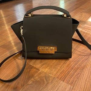 Zac Posen Eartha Leather Top Handle Bag